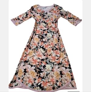 NWOT Garnet Hill Asian Wrap Gown.